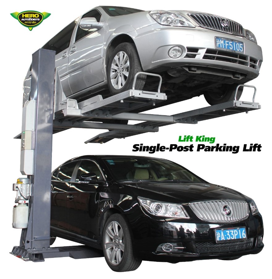 Single Post Car Parking Hoist