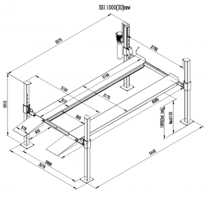 5.0T heavy duty hoist