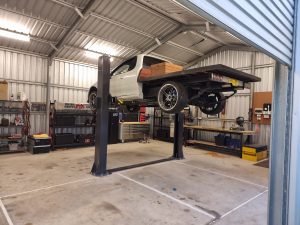 Base On Floor Hoist