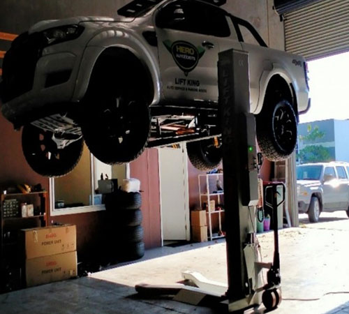 Single Post Hoist-Portable